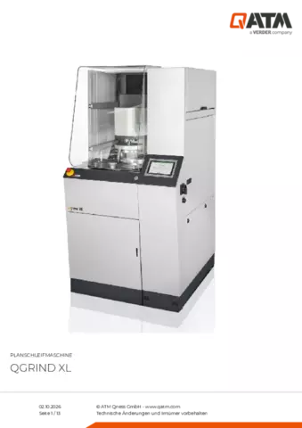 Produktdatenblatt Qgrind XL