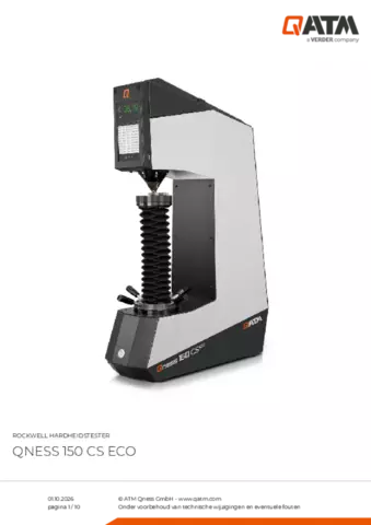 Productinformatieblad Qness 150 CS