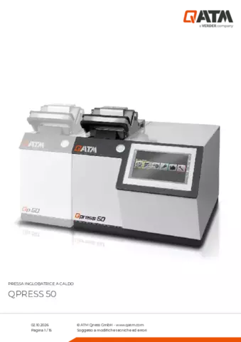 Scheda tecnica del prodotto Qpress 50