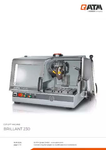 Product data sheet Brillant 230