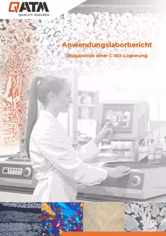 Präparation einer C-103-Legierung