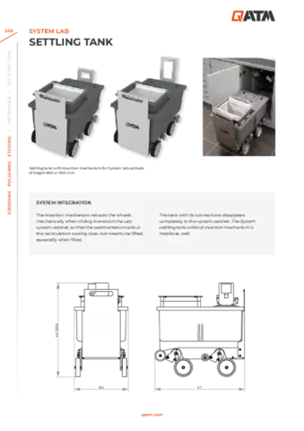 Accessoires for automatic grinding / polishing machines Catalogue pages