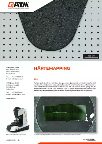Härtemapping