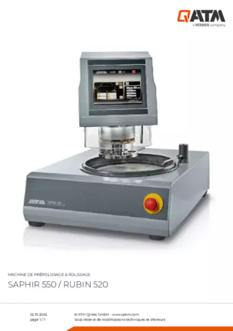 Fiche produit Saphir 550.3 with Rubin 520.3