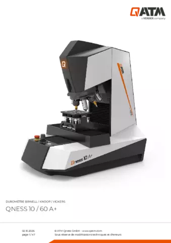 Fiche produit Qness 10-60 A