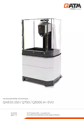 Fiche produit Qness 250-750-3000 A EVO