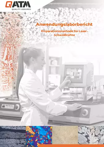 Präparationsmethode für Laser-Schweißnähte