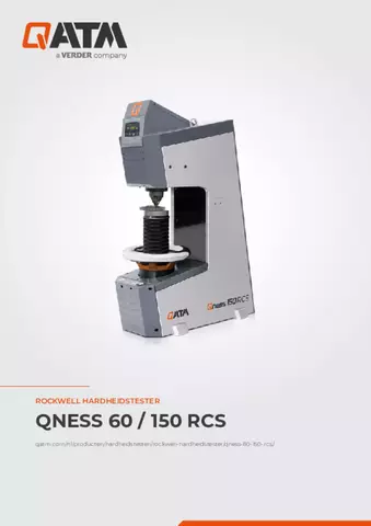 Productinformatieblad Qness 60 / 150 RCS