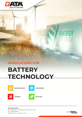 Applications for Battery Technology