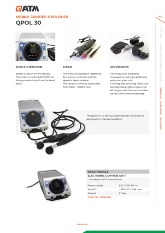 Qpol 30 Catalogue pages