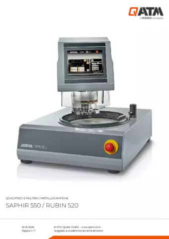 Scheda tecnica del prodotto Saphir 550.3 with Rubin 520.3