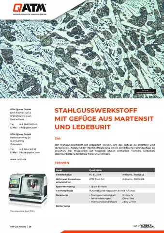 Stahlgusswerkstoff mit Gefüge aus Martensit und Ledeburit