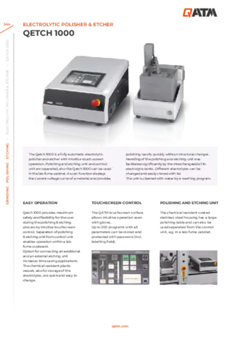 Qetch 1000 Catalogue pages