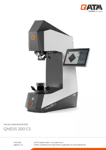 Productinformatieblad Qness 200 CS