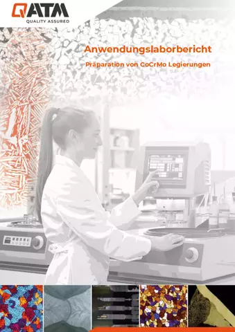Präparation von CoCrMo Legierungen