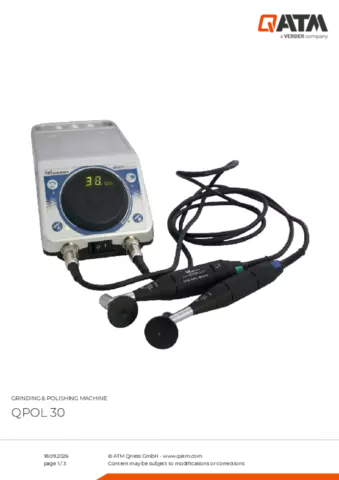 Product data sheet Qpol 30