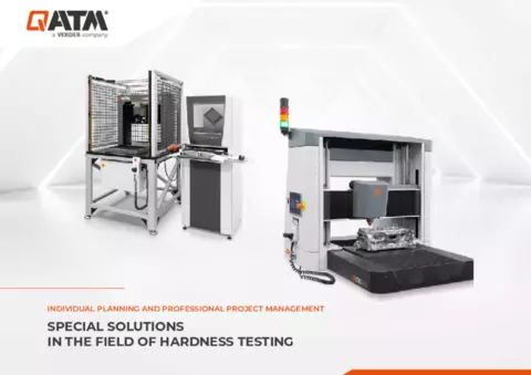 Special solutions in the field of hardness testing