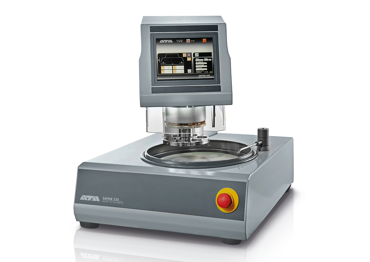 Automatic grinding & polishing machine - QATM Metallography